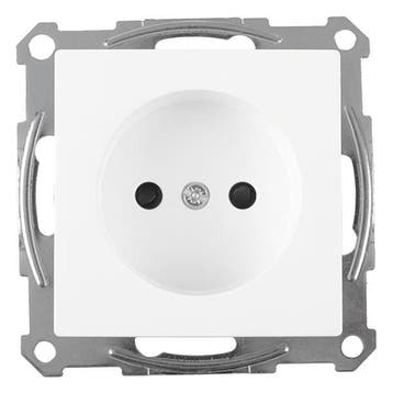 Stopcontact | Merten | System M (Inbouw, Actief wit), Doe-het-zelf en Verbouw, Elektra en Kabels, Verzenden, Nieuw