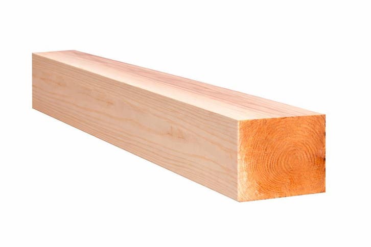 Douglas balken : 10x10, 12x12, 15x15, 20x20, Doe-het-zelf en Verbouw, Hout en Planken, Overige houtsoorten, 300 cm of meer, 50 mm of meer