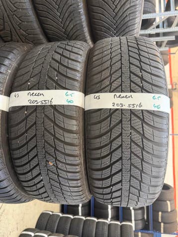 205-55-16 Nexen ALL SEASON 6.5mm Incl Montage 205 55 16, Ophalen, Gebruikt, 16 inch, 205 mm