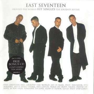 East 17 - Around The World - Hit Singles - The Journey So Fa, Ophalen of Verzenden, Gebruikt