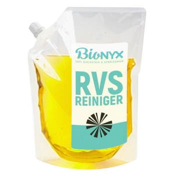 Refill navulverpakking RVS reiniger  750 ML  | 100% Biologis, Verzenden, Schoonmaakmiddel