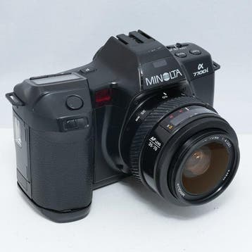 Minolta 7700i + AF Zoom 35-70mm f/4 Analoge camera, Nieuw