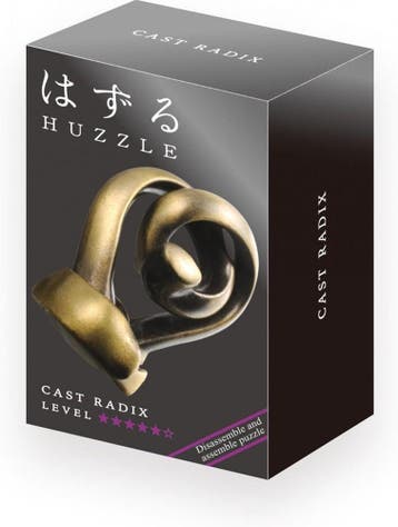 Huzzle Cast Puzzle - Radix (level 5) | Huzzle - Puzzels, Hobby en Vrije tijd, Denksport en Puzzels, Verzenden, Nieuw
