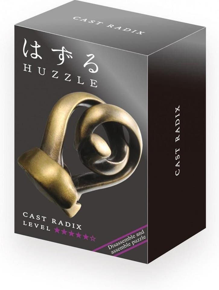 Huzzle Cast Puzzle - Radix (level 5) | Huzzle - Puzzels, Hobby en Vrije tijd, Denksport en Puzzels, Nieuw, Verzenden