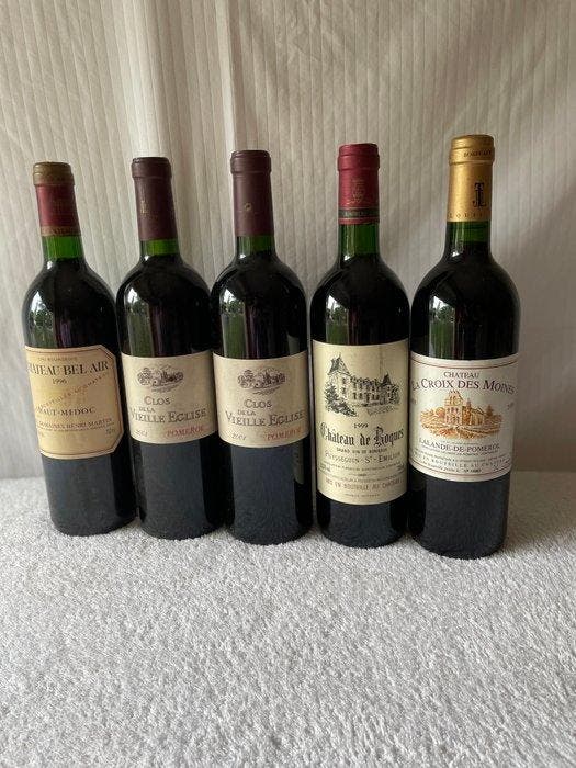 2001 x 2 Clos de la Vieille Eglise 1998 Château La Croix des, Verzamelen, Wijnen