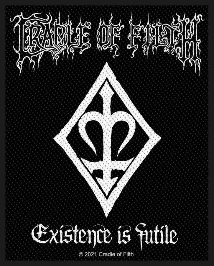 Cradle of Filth Existence is Futile patch off. merchandise, Verzamelen, Muziek, Artiesten en Beroemdheden, Kleding, Nieuw, Ophalen of Verzenden