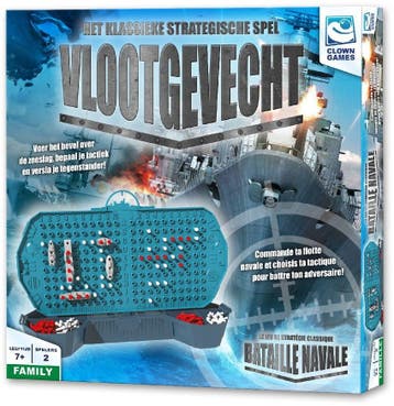 Vlootgevecht | Clown Games - Gezelschapsspellen, Verzenden, Nieuw