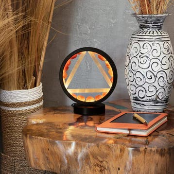 Edelsteen Halo Lampen – Unieke Kristallampen, Met schakelaar, Verzenden, Meerkleurig, Nieuw