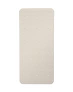HEMA Badmat 34x74 rubber anti-slip wit, Verzenden, Nieuw, Wit