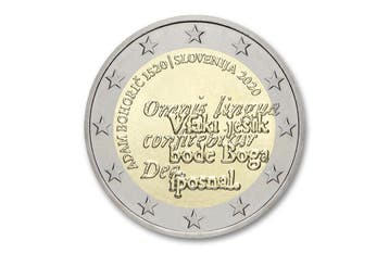 2 euro Adam Bohoric 2020 - Slovenië, Verzenden