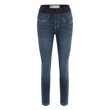 MAC • blauwe denim legging • 34, MAC, Nieuw, Maat 34 (XS) of kleiner, Verzenden