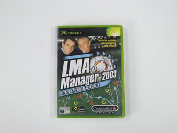 Xbox Classic - LMA Manager 2003, Ophalen of Verzenden, Nieuw