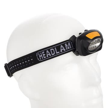 Hoofdlamp | Perel (2-in-1), Verzenden, Nieuw