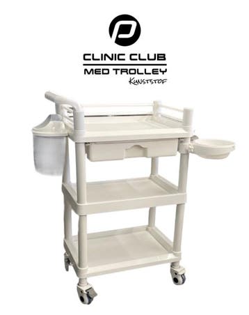 P Clinic Medische Instrumententafel Kunststof, Verzenden, Nieuw, Overige typen