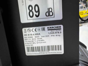 KARCHER Hogedrukreiniger HD 8/18-4 MXA Plus *EU, Ophalen of Verzenden, Gebruikt