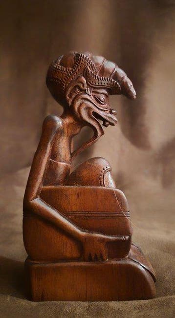 Baru Bali Pita Maha Art Deco 1930-1940 - Indonesië (Zonder