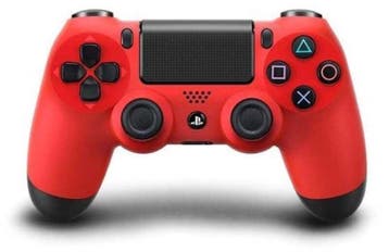 Playstation 4 / PS4 Controller DualShock 4 Rood, Ophalen of Verzenden, Zo goed als nieuw