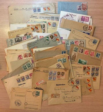Geallieerde bezetting - Duitsland (Franse zone) 1945/1959 -, Postzegels en Munten, Gestempeld