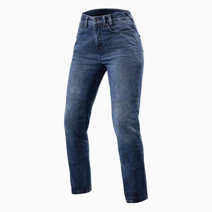 REVIT! Victoria 2 Dames SF Medium Blauw Motorjeans, Motoren, Kleding | Motorkleding, Dames, Nieuw met kaartje, Broek | textiel