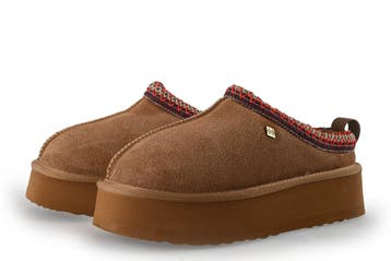 Nelson Pantoffels in maat 39 Cognac, Overige kleuren, Verzenden, Zo goed als nieuw, Nelson