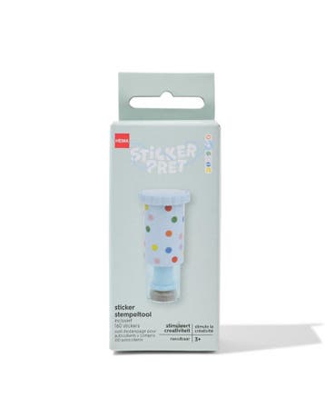 HEMA Sticker stempeltool met stickers, Verzenden, Nieuw