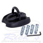 Grondanker ART gekeurd - inklapbaar bevestigingsoog - zwart, Ophalen of Verzenden, Nieuw