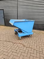 Kiepbak kantelbak spanenbak heftruck 600 liter, Voorzetapparatuur