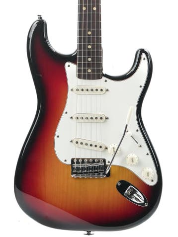 Fender Stratocaster Sunburst 1974 (Instrument,S-Style), Ophalen of Verzenden, Zo goed als nieuw, Solid body, Fender