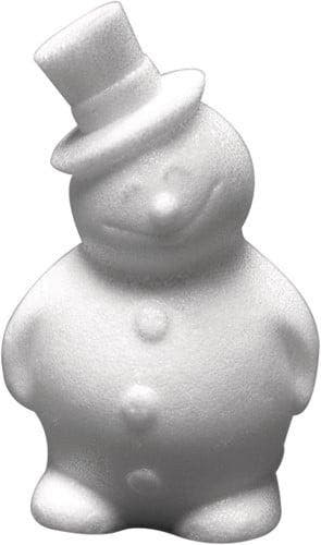 Styropor Piepschuim Isimo Sneeuwman 17 cm, Ophalen of Verzenden, Nieuw