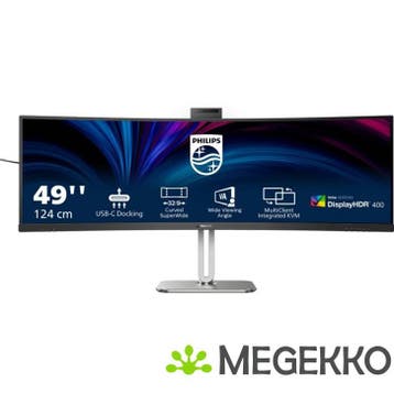 Philips B-Line 49B2U5900CH/00 49  Ultrawide Quad HD USB-C, Verzenden, Nieuw, Philips