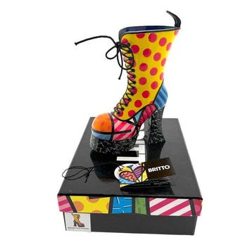 Romero Britto (1963) - Boot Shoes