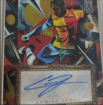 Wild Card Lamine Yamal Autógrafo Picasso 1/1 Verzegelde, Nieuw