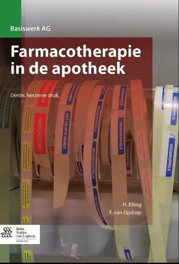 9789031398720 Farmacotherapie in de apotheek | Tweedehands, Verzenden, Zo goed als nieuw, H. Elling