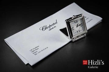 Bureauklok - Chopard - Staal, Glas - 2000-2010 - Happy Day
