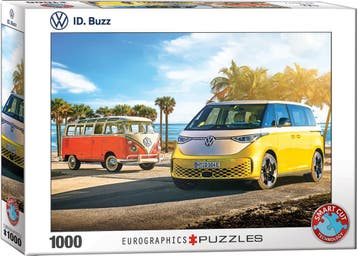 VW ID Buzz Puzzel (1000 stukjes) | Eurographics - Puzzels, Verzenden, Nieuw