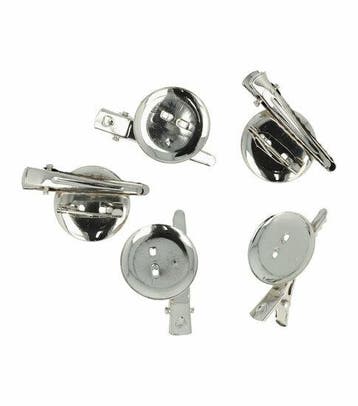 DIY haarspeld gebogen 4 cm – metalen alligatorspeldjes met, Nieuw
