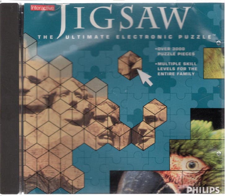 Philips CD-i / CDi Jigsaw, Spelcomputers en Games, Games | Overige, Zo goed als nieuw, Verzenden