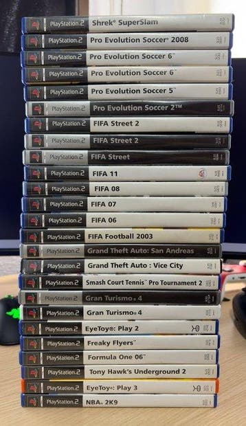 Sony - Playstation 2 (PS2) - PlayStation 2 + 25 Juegos -, Nieuw