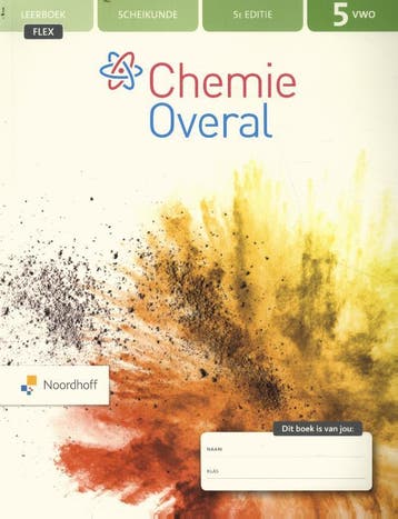 vwo 5 FLEX / Chemie Overal / leerboek 9789001291730, Boeken, Verzenden, Gelezen