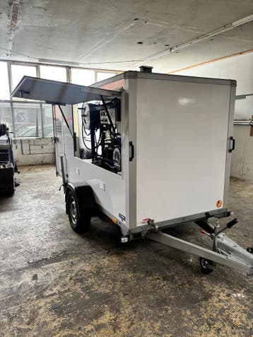 Füssen hogedruk trailer warmwater, Zo goed als nieuw, Overige typen