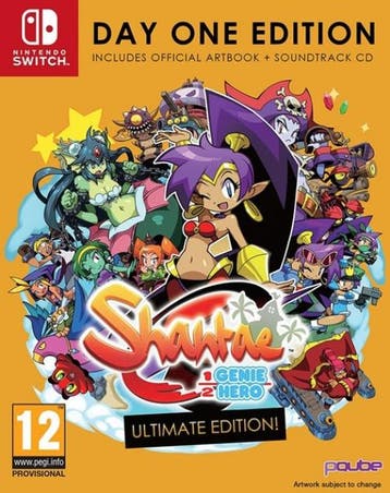 Shantae Half-Genie Hero Ultimate Day One Edition (Nintend..., Spelcomputers en Games, Games | Nintendo Switch, Verzenden, Gebruikt