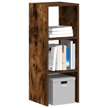vidaXL Boekenkast stapelbaar 30x30x80 cm bewerkt hout, Verzenden, Nieuw