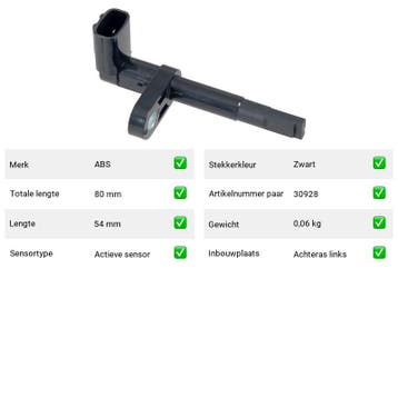 ABS-sensor Toyota Mirai FCV (JPD2) Van 2020-11 tot  - ABS-se, Verzenden, Nieuw, Toyota