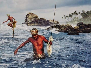 Steve McCurry (1950–) - Fisherman, Sri Lanka, 1995