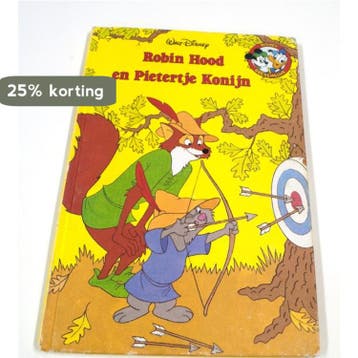 Robin Hood en Pietertje Konijn / Disney Boekenclub / 50, Verzenden, Gelezen