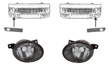 Volkswagen Transporter T5 2009-2015 Mistlampset (Mistlampen), Verzenden, Nieuw
