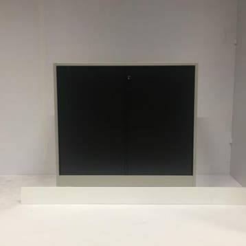 (MDK-106134) Ahrend roldeurkast halfhoog, Huis en Inrichting, Ophalen of Verzenden, Gebruikt