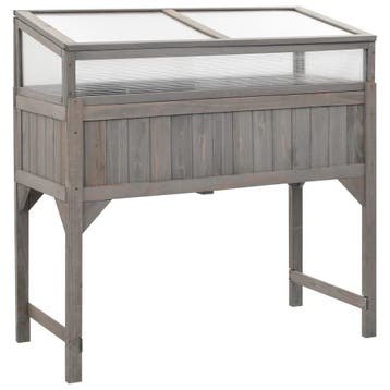 Kweekbak hout 110cm - Tweedekansje | OP=OP, 100 cm of meer, Balkon, Ophalen of Verzenden, Zo goed als nieuw