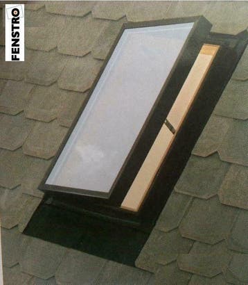 Zolderraam / dakraam FENSTRO dubbelglas 45x55 * AANBIEDING *, Doe-het-zelf en Verbouw, Glas en Ramen, Ophalen of Verzenden, Nieuw