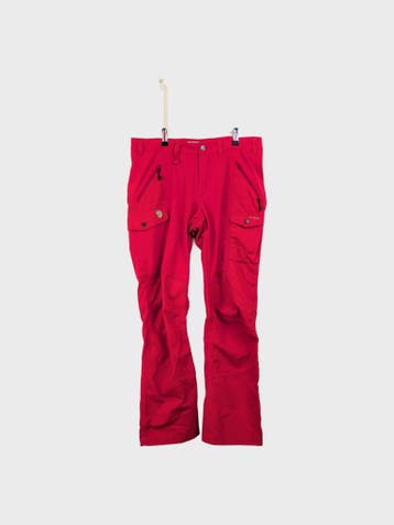 Fjällräven Broek Dames maat W30 / L31 Rood Vintage, Kleding | Dames, Maat 38/40 (M), Ophalen of Verzenden, Zo goed als nieuw, Fjällräven